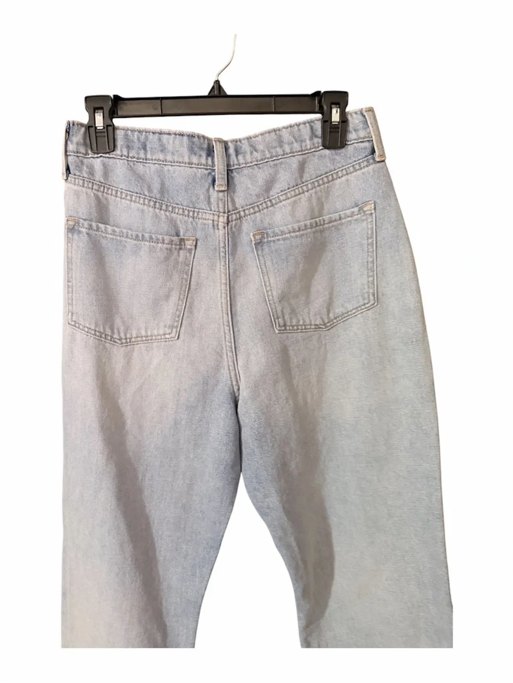 Old Navy High‎ Rise Slouchy Straight Distressed Kids Jeans
